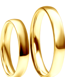 Classic wedding rings