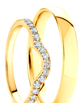 This is Love wedding rings